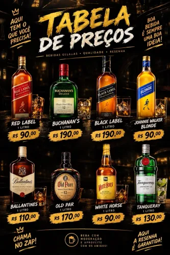 BEBIDAS NO PREÇO