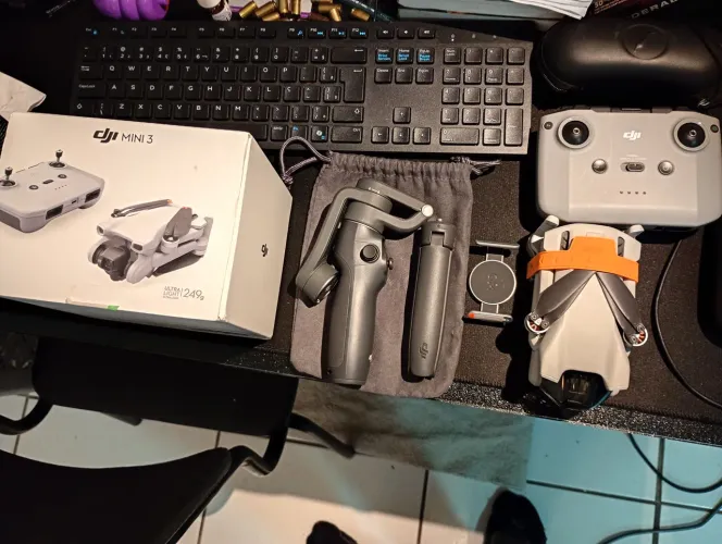 DJI Mini 3 + Osmo Mobile 6 ? Kit completo para fotos e vídeos!