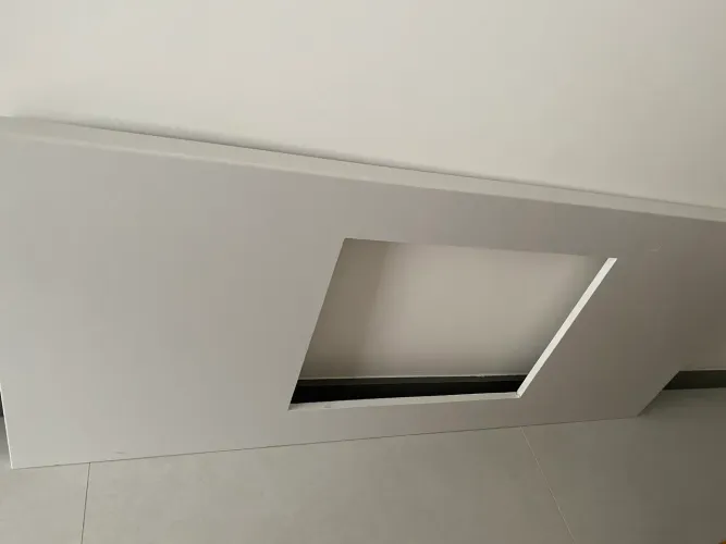 BANCADA NOVA MARMORE PRIME BRANCO PARA COOKTOP