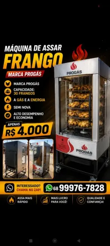 Vende-se Máquina de Assar FRANGO