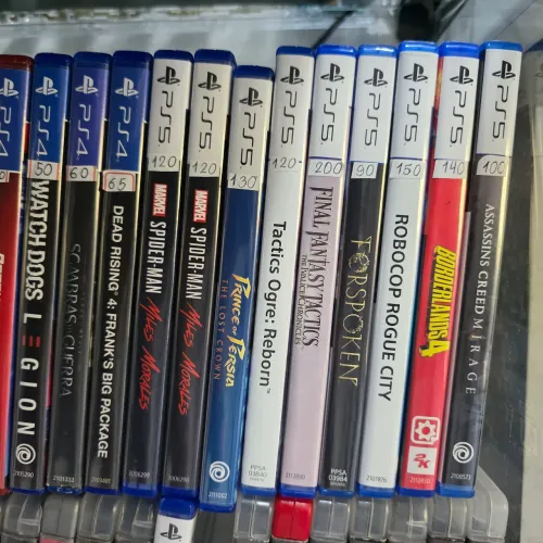 Jogos PS5, PlayStation 5, Games mídia física (Excelente estado) PS4, Xbox One S, Series X