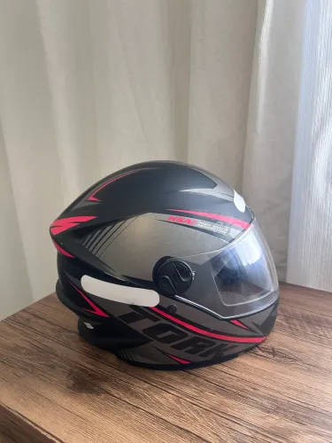 Capacete Pro Tork R8 Vermelho Tamanho 58 - Novo