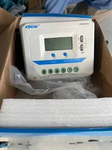 Controlador Solar EPEVER 60A PWM 12/24V VS6024AU