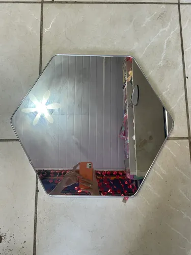 Espelho emoldurado 43cm x 59cm