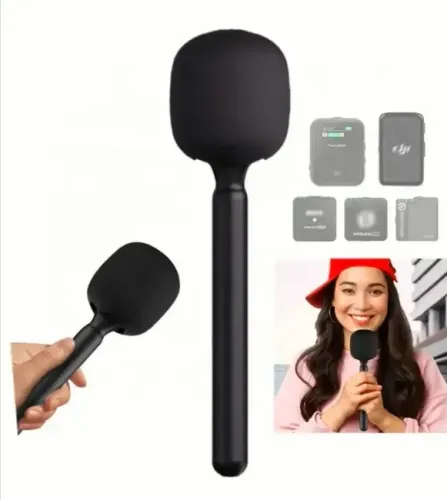 Bastão para microfone de lapela lacrado- Transforme sua lapela em um mic de mão