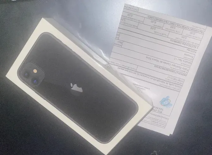 iPhone 11 64GB Preto ZERO c/ Garantia 12 Meses Nota Fiscal