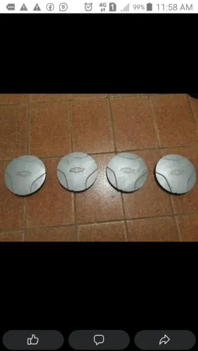 Calotas originais GM para Chevrolet Corsa Celta Monza Chevette 