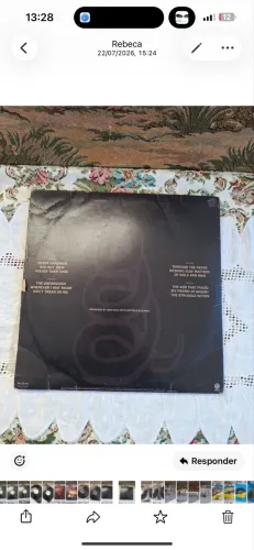 Disco de vinil Metallica Black Álbum LER DESCRIÇÃO