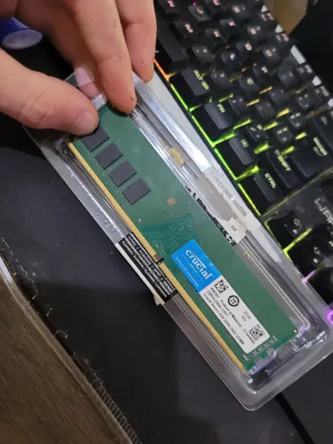 Memória RAM Crucial 8GB DDR4 2666MHz Desktop