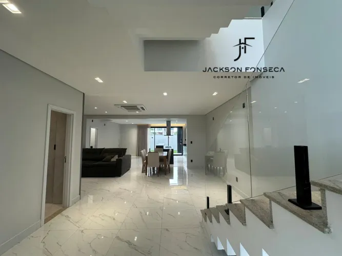 Mosaico Ponta Negra - Casa Duplex 3 Suítes Mobiliada com 4 Vagas e gourmet