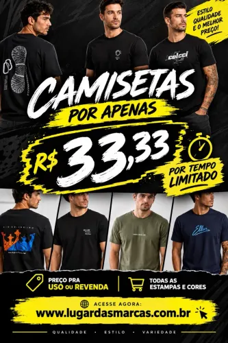 Camisetas Primeira linha