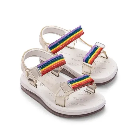 Mini Melissa Papete + Rider - Incolor & Amarela - Melissa - 25