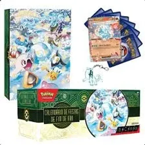 Box Especial Pokémon - Calendário de Festas de Fim de Ano 2024