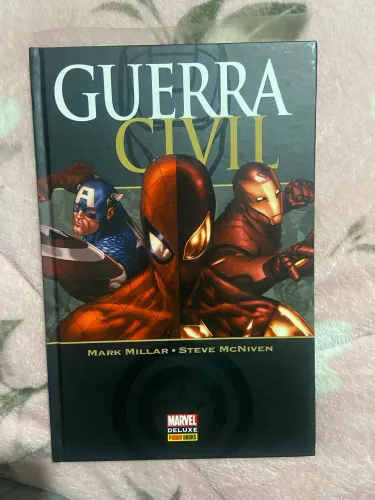 Hq Guerra Civil Marvel Panini Books capa dura