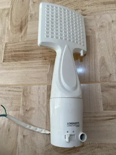 Chuveiro Lorenzetti Loren Shower Eletrônico  Banho Forte Branco 127v 5500 Kw