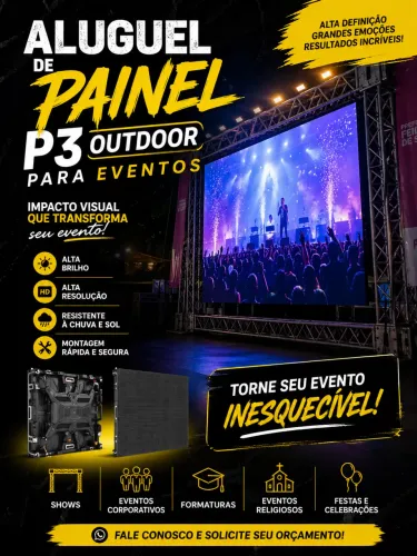Aluguel De Painel de Led