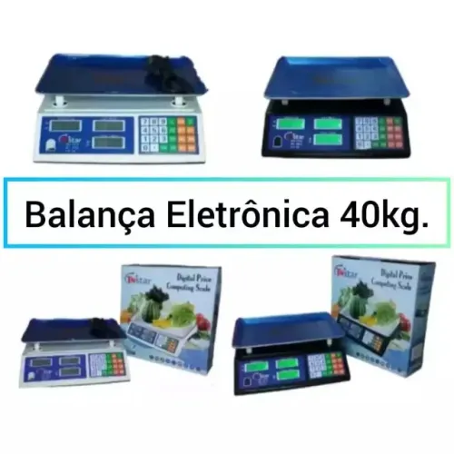 Balança Digital 40kg - novos com bateria