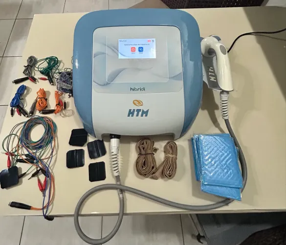 APARELHO HÍBRIDI HTM 54W COMPLETO EM PERFEITO ESTADO - APARELHO ESTÉTICO PROFISSIONAL