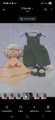 Faço crochê de todos os tipos