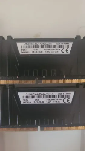 Memória RAM Corsair Vengeance DDR4 16Gb 1600 MHz