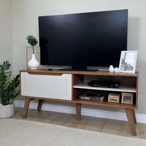 RACK VINTAGE para Tv ate 60 NOVO Promoção