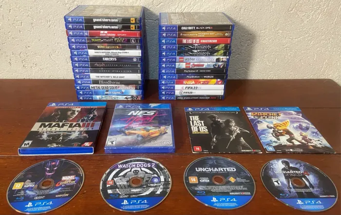 Jogos de PlayStation 4 mandar mensagem para saber o valor
