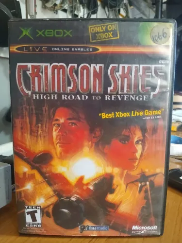 CRIMSON SKIES HIGH ROAD TO REVENGE XBOX CLASSICO