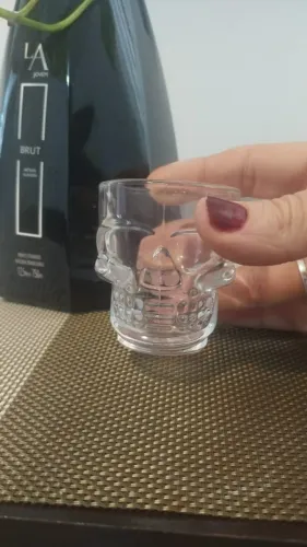 Copos de Vidro Caveira 50ml 