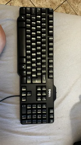 Teclado Dell com fio USB