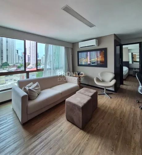 Apartamento com 1 quarto em Boa Viagem