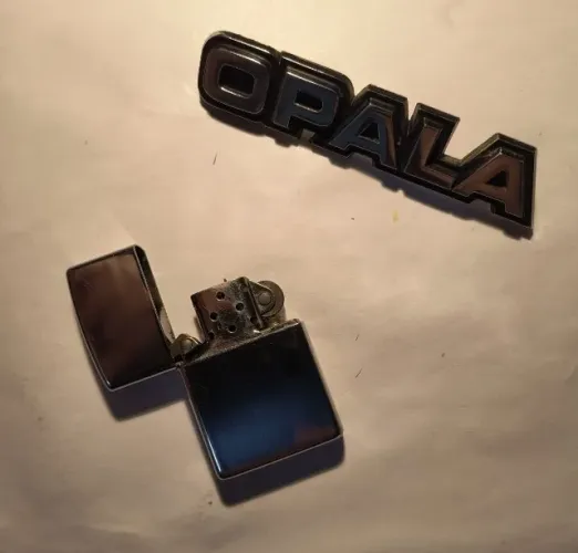 kit opaleiro(a) raiz - isqueiro zippo original + símbolo do opala original