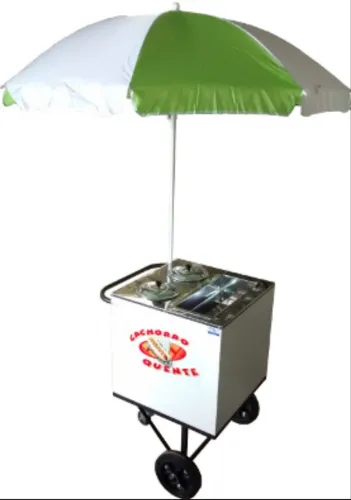 Carrinho cachorro mini novo direto da fábrica medida 50x50x80ctms altura c guarda sol