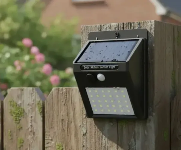 Luminária Solar 20 leds com sensor de presença Entregamos 