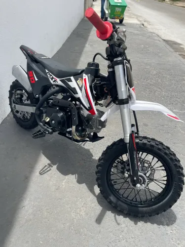 Mini moto 90cc 4T Mxf Pro Racing Partida elétrica 