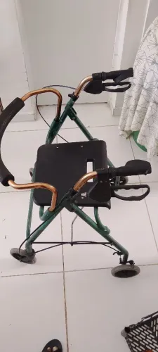 Andajar com acento e rodinhas semi novo 