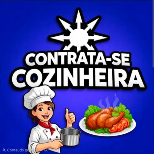 Cozinheira com experiência comprovada