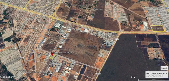 Galpão Logístico com 7.258m2 A.B.L. sendo 10 Docas, Patio de estacionamento em terreno de 