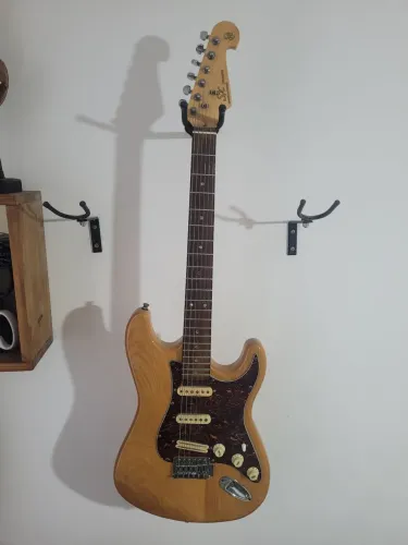 Guitarra SX VTG Com captadores Malagoli.