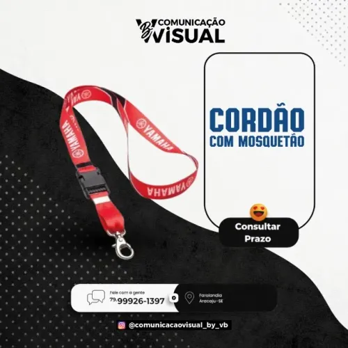 Cordao Com mosquetao