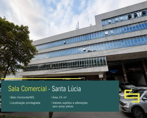 Sala Comercial à venda no bairro Santa Lúcia em Belo Horizonte/MG