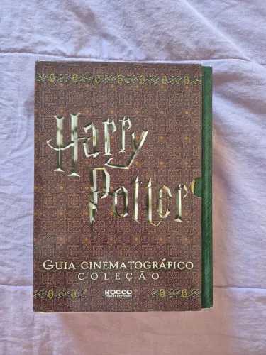 Box Harry Potter - Coleção Guia Cinematográfico (4 Livros - Capa Dura) - Perfeito Estado
