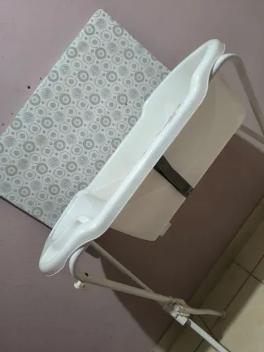 Banheira com trocador 