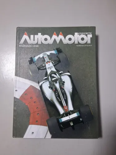 ANUARIO AUTO MOTOR 18/19 ASSINADO REGINALDO LEME