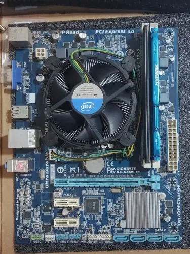 Kit i5 3330 + 10GB memoria ram + placa mãe Gigabyte h61m-s1