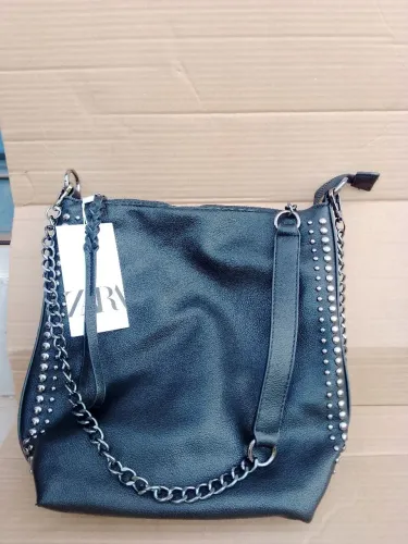 Bolsa transversal couro eco