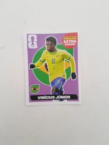 Figurinha Vini Junior ( EXTRA)