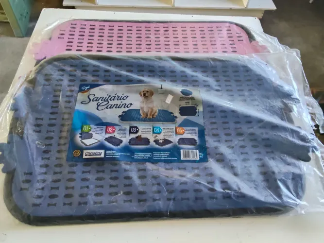 Sanitário Pet com grade