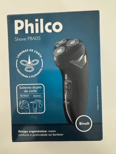 Barbeador e aparador Philco, novo, nunca usado, na caixa original