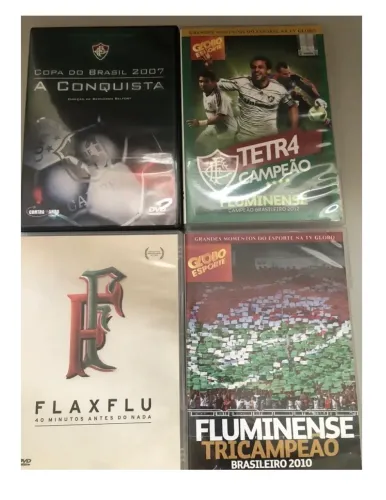 Dvd?s Fluminense conquistas - Pleno Funcionamento