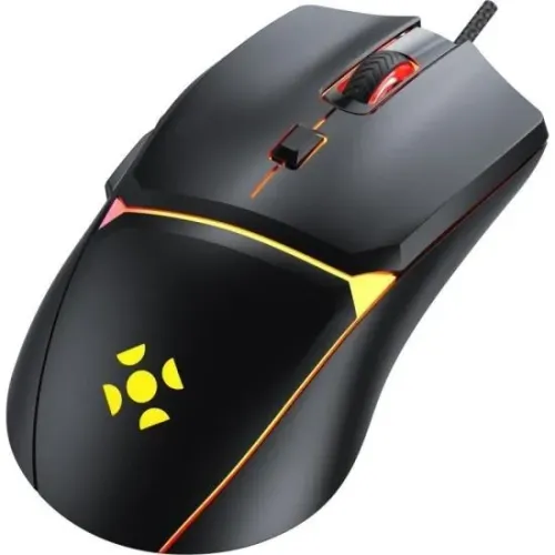 Mouse Gamer Fortrek Crusader 12800Dpi Preto Loja Coimbra Computadores